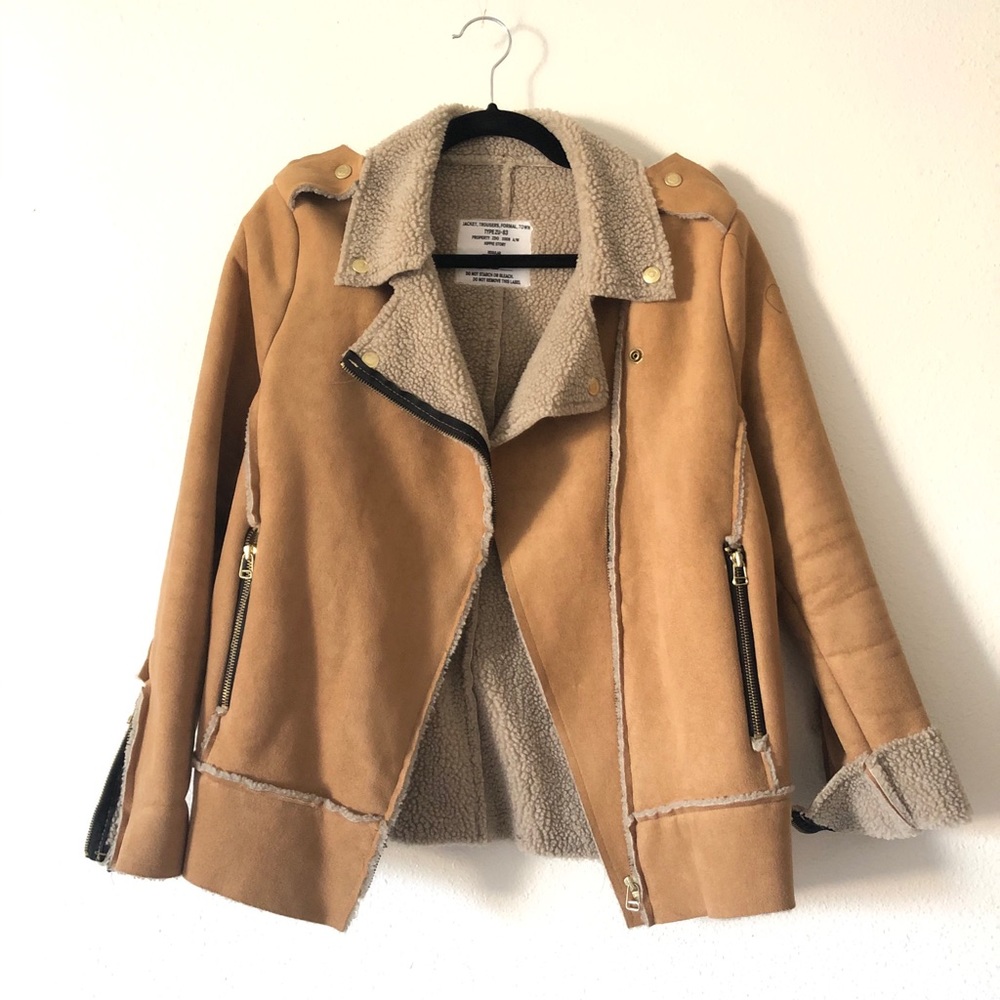 leather jacket, swede coat Rider Jacket outwear